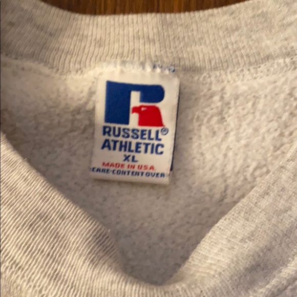 Vintage Aurora Shores grey Russell sweatshirt - Picture 3 of 4